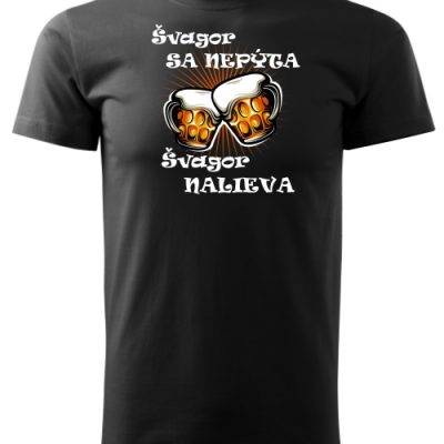 vtipne tricko Svagor nalieva F