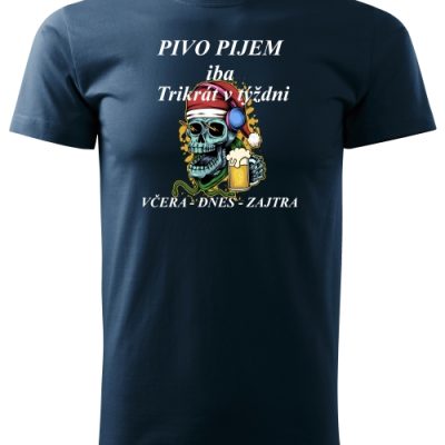Tricko s potlacou pivo II F