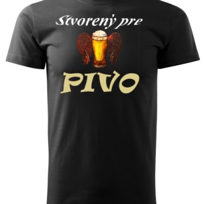 Tricko s potlacou stavoreny pre pivo F