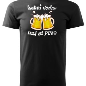 tricko s potlacou setri vodou F